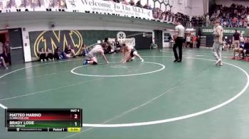 165 lbs Cons. Round 4 - Brady Losie, Oak Harbor vs Matteo Marino, Clarkston (MI)