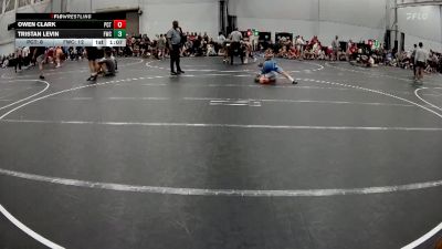 132 lbs Round 2 (4 Team) - Owen Clark, Palm City Thundercats vs Tristan Levin, Freakztyle Wrecking Crew
