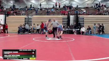 175 lbs Champ. Round 2 - William Wolford, Tipton Wrestling Club vs Maverick Ward, Frontier