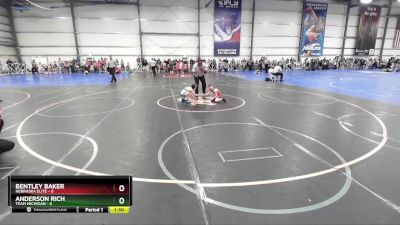 52 lbs Rd# 6- 9:00am Saturday Final Pool - Anderson Rich, Team Michigan vs Bentley Baker, Nebraska Elite