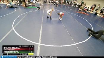 68-72 lbs Round 2 - Maddox Bunker, Champions Wrestling Club vs Emiliano Colunga, Team Pride Academy