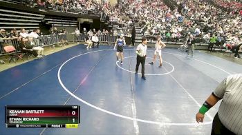 126 lbs Cons. Round 3 - Keanan Bartlett, Logan vs Ethan Richard, Stansbury