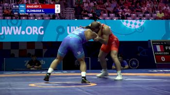79 kg 1/4 Final - Zelimkhan Khadjiev, France vs Suldkhuu Olonbayar, Mongolia