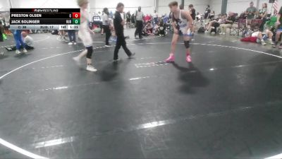 190 lbs Round 1 (4 Team) - Preston Olsen, Cartel vs Jack Solinger, Reverence United Blue