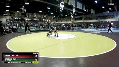 113 lbs Champ. Round 1 - Dominic Day, St. Joseph vs Dayle Cailles, Valencia