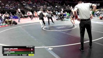 175 Class 3 lbs Cons. Round 2 - Brody Williams, North Point vs Cohen Davis, Capital City