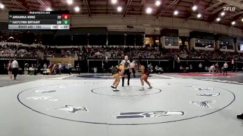 190 lbs Quarterfinal - Kaylynn Bryant, Queen Annes County High School vs Arianna King, Eastern Technical