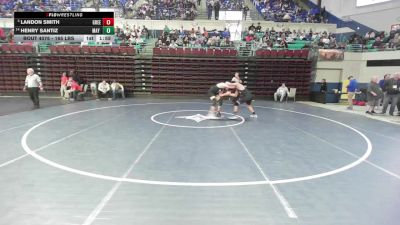 165 lbs Round Of 16 - Landon Smith, Greer vs Henry Santiz, May River