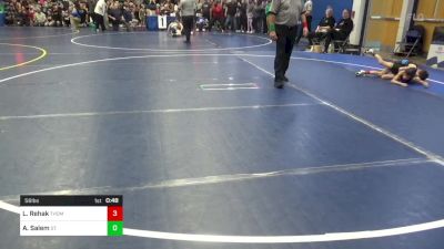 56 lbs Consy 2 - Luke Rehak, Thomas Jefferson vs Amin Salem, St. Ed Westshore