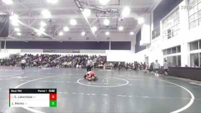 106 lbs Cons. Round 3 - Ethan Lakandula, Redondo Union vs Logan Moreo, Los Alamitos