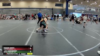 110 lbs Round 7 (8 Team) - Mason Smith, Hanover Hawkeye vs Levi Inkenberry, VA Team Predator