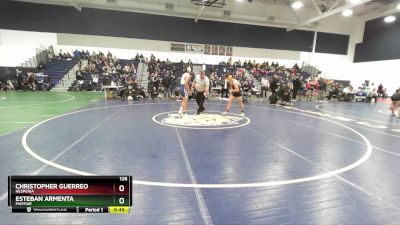 126 lbs Cons. Round 4 - ESTEBAN ARMENTA, Mayfair vs Christopher Guerreo ...