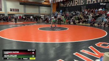 120 lbs Quarterfinal - Cadence Pastor, Marion vs Olivia Hallam, Cedar Rapids Kennedy