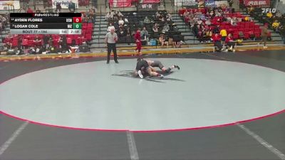 184 lbs Champ. Round 1 - Logan Cole, Missouri vs Ayden Flores, Central Missouri