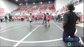 58-61 lbs Semifinal - Rose Reyna, Carl Albert vs Hudson Rooker, Standfast