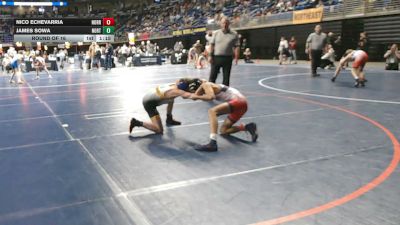 89 lbs Round Of 16 - Nico Echevarria, Norristown vs James Sowa, North Allegheny