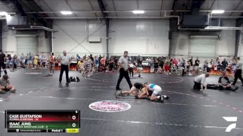 90 lbs Round 2 (6 Team) - Case Gustafson, Florida Scorpions vs Isaac Jung, Reverence Wrestling Club