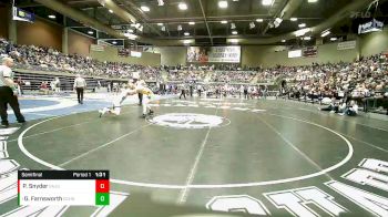 2A 144 lbs Semifinal - Gatlen Farnsworth, Duchesne vs Parker Snyder, San Juan