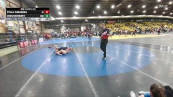 126 lbs 1st Place Match - Breckin Henry, Camel Kids Wrestling vs Dylan Sorensen, Eastside United