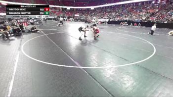 D3-157 lbs Champ. Round 1 - Brayden Lenz, Valders vs Brandon Knetter, Stratford