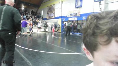 49 lbs Consi Of 4 - Warren Walker, Raw vs Arlo Farrell, Berryhill Wrestling Club