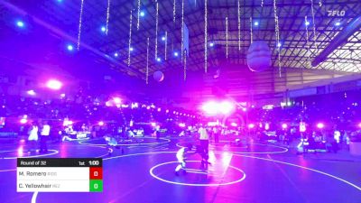 54 lbs Round Of 32 - Malachi Romero, Ridge WC vs Cain Yellowhair, Rez Kids