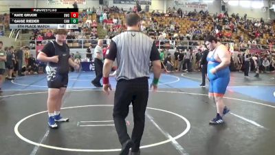 287 lbs 5th Place Match - Gaige Rieder, Cambridge vs Nate Gruor, Dunbar Wrestling Club