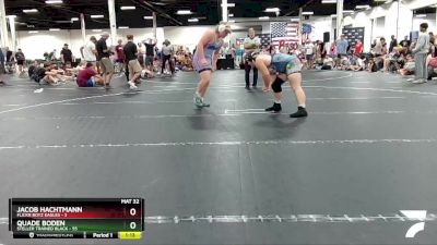 220 lbs Round 4 (6 Team) - Quade Boden, Steller Trained Black vs Jacob Hachtmann, Flickr Boyz Eagles