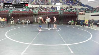 215 lbs Round Of 16 - Malik Smith, St James vs Alex Johnson, Catawba Ridge