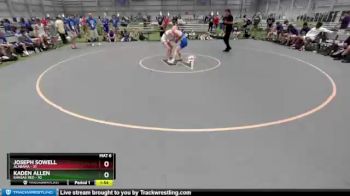 132 lbs Round 1 (8 Team) - Joseph Sowell, Alabama vs Kaden Allen, Kansas Red