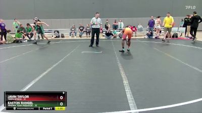 140 lbs Round 1 (10 Team) - Javin Taylor, Terps Xpress vs Easton Rangel, Virginia Team Predator