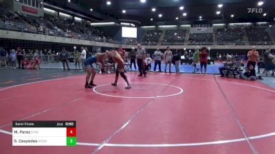 177 lbs Semifinal - Matthew Perez, Stroudsburg vs Sergio Cespedes, Woodbridge