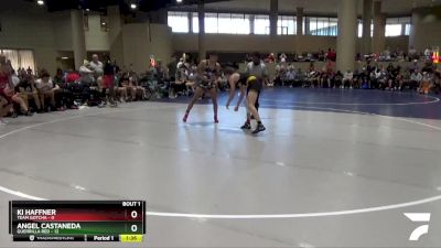 120 lbs Round 1 (6 Team) - KI HAFFNER, Team Gotcha vs Angel Castaneda, Guerrilla Red