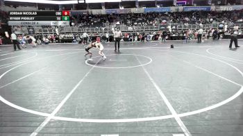 49 lbs Consi Of 4 - Jordan Nicolas, Ciwc Team Intensity vs Ryker Pigsley, The Best Wrestler