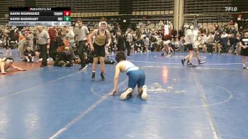 121 lbs Rr Rnd 3 - Gavin Rodriguez, Triumph Blue - MSE vs David Baghdady, DoughBoy WC - MSE