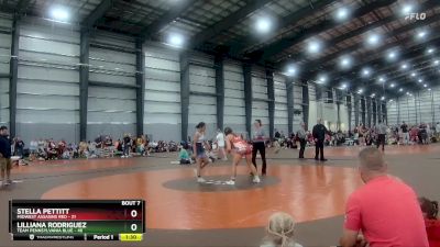 132 lbs Semis & 1st Wrestleback (8 Team) - Stella Pettitt, Midwest Assasins Red vs Lilliana Rodriguez, Team Pennsylvania Blue