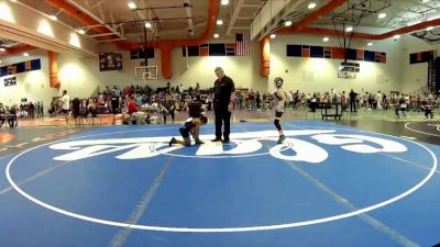 84 lbs Round 1 - Bryce Dulin, Virginia Slaughterhouse vs Tristyn Hawkes, Nottoway NCWC