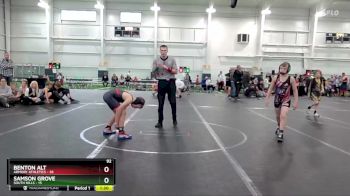 92 lbs Round 5 (6 Team) - Benton Alt, Armory Athletics vs Samson Grove, South Hills