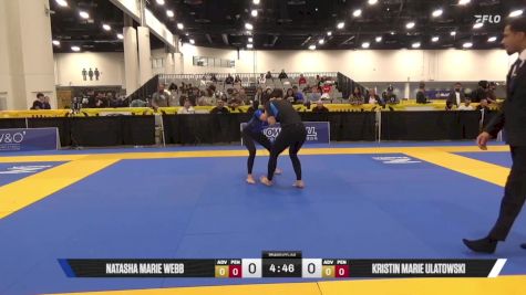 Kristin Marie Ulatowski vs Natasha Marie Webb 2025 World IBJJF Jiu-Jitsu No-Gi Championship
