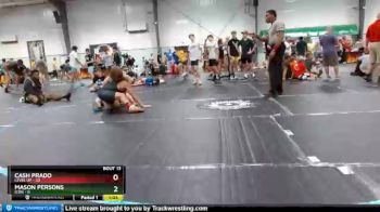 122 lbs Round 4 (8 Team) - Cash Prado, Level Up vs Mason Persons, ICON