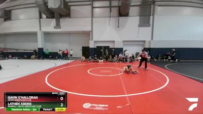 80 lbs 1st Place Match - Lathen Askins, Randall Youth Wrestling Club vs Gavin O`Halloran, Scots Wrestling Club