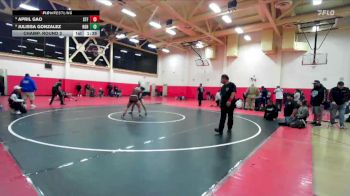 130 lbs Champ. Round 3 - April Gao, St. Francis vs Julissa Gonzalez, Highland (Bakersfield)