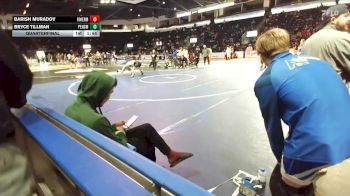 138 lbs Quarterfinal - Barish Muradov, Kent Meridian vs Bryce Tillman, Peninsula