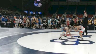 94 lbs Cons. Rd Of 16 - Landon Wheelan, Iowa vs Macklin Doyle, Iowa