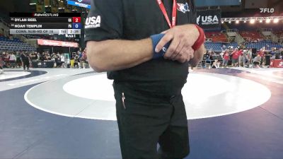 190 lbs Cons. Sub-rd Of 16 - Dylan Reel, GA vs Noah Templin, PA