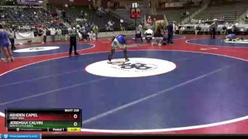 6 lbs Champ. Round 1 - Jeremiah Calvin, North Little Rock vs Ashden Capel, Cabot High