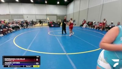 180 lbs Round 1 (4 Team) - Kami Senlycki, Minnesota vs Bella Huston, Michigan