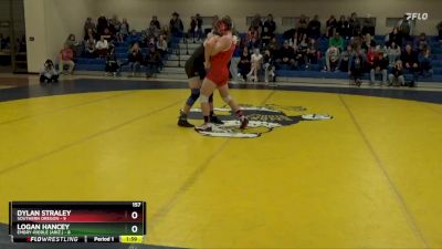 157 lbs Logan Hancey, Embry-Riddle (Ariz.) vs Dylan Straley, Southern Oregon