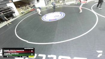 144 lbs Quarterfinal - Gabriel Pacheco, Central Union vs Daniel Rocco Fanucchi, Celtic Wrestling Club