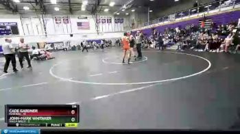 138 lbs Quarters - John-Mark Whitaker, Walla Walla vs Cade Gardner, Flathead